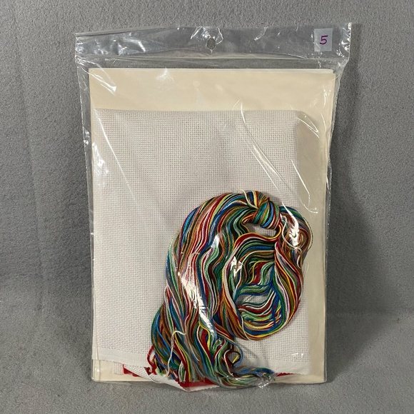 New Bears In Living Room 12 x 17 Counted Cross Stitch Christmas Stocking 50749 - Picture 2 of 2